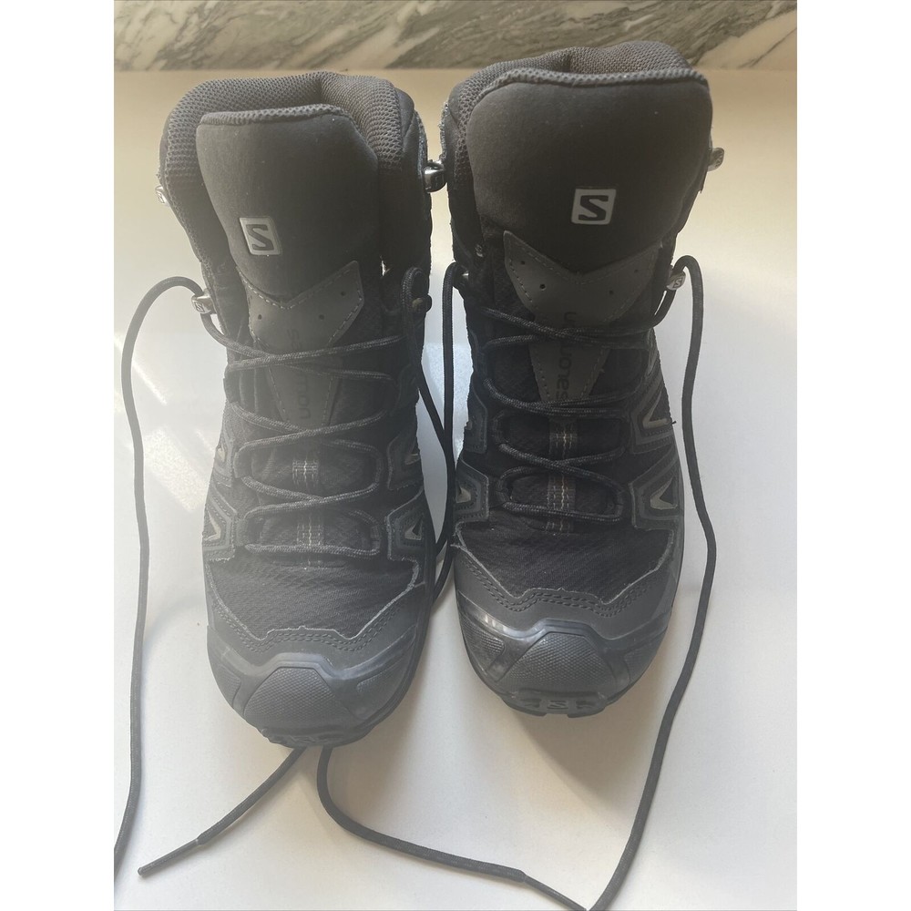 Salomon X ULTRA 3 MID GTX Mens Gore-Tex Running Hiking Boots Black 398674 Sz 8